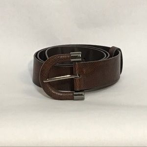 The Limited Brown Leather Belt Size Small